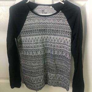 pacsun graphic long sleeve shirt